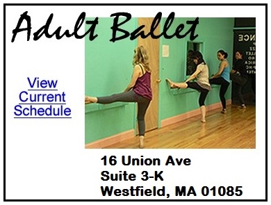 Adult Ballet classes in Westfield, MA.